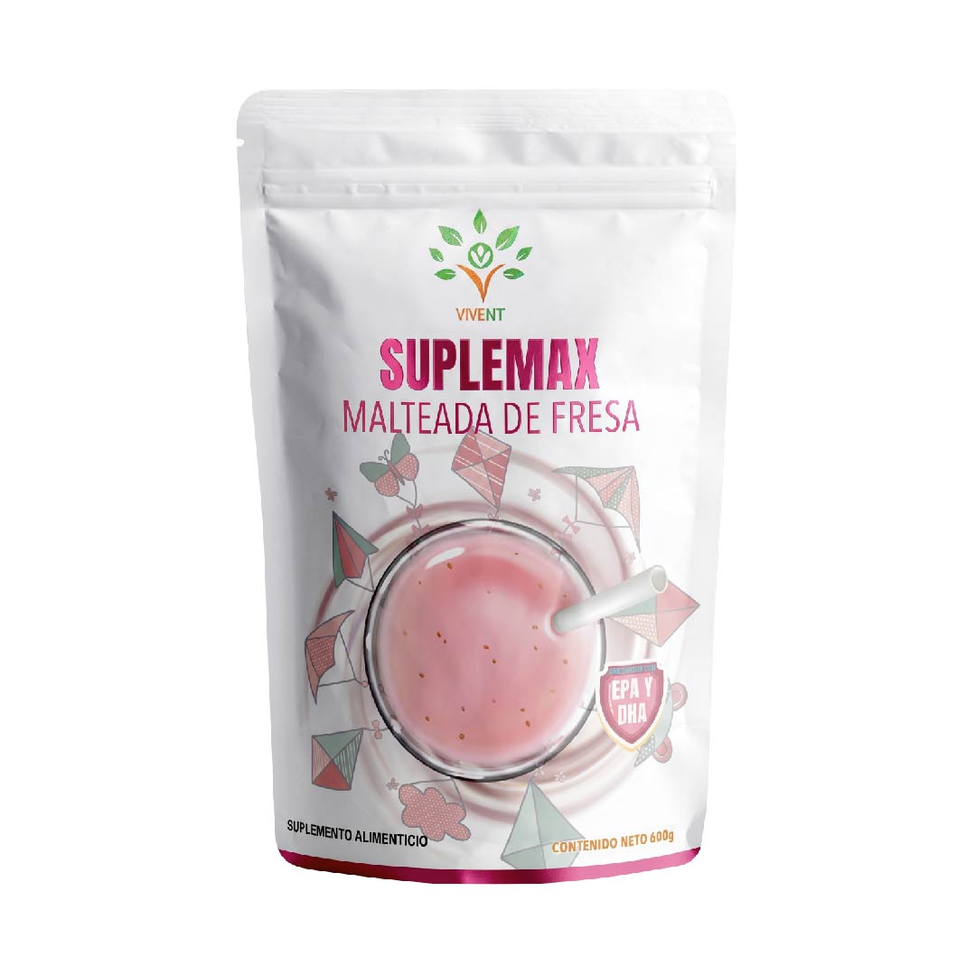 SUPLEMAX MALTEADA DE FRESA