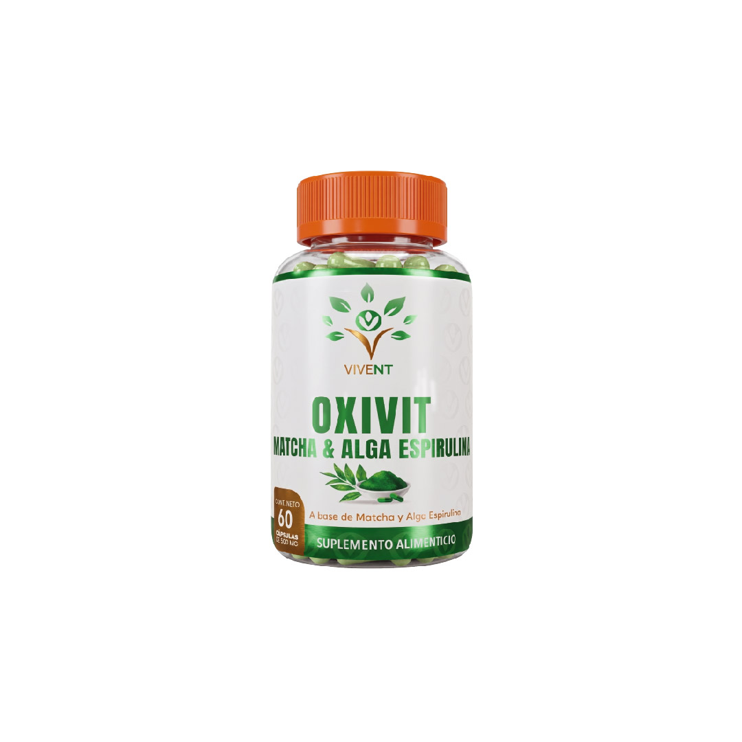 OXIVIT MATCHA + ALGA ESPIRULINA CAPS